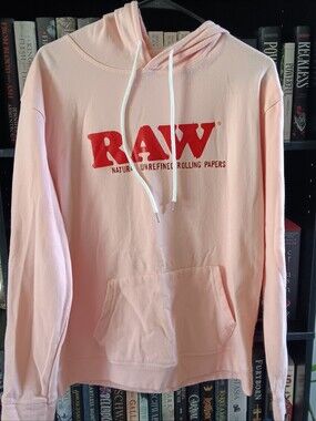 RAW Pink Logo Hoodie